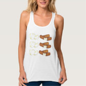Mozzarella Cheese Sticks Snack Junk Food Feinschme Tank Top (Vorderseite)