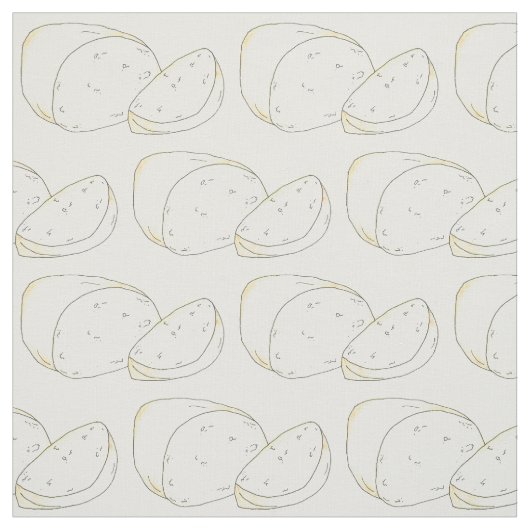 Mozzarella Chefkoch Italienisches Koch Restaurant Stoff (Muster)