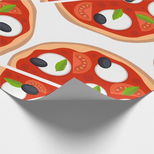 Mozzarella Pizza Geschenkpapier