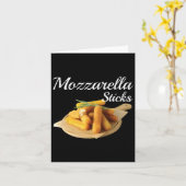 Mozzarella Sticks 90er Mozzarella Stick Brot Funn Karte (Gelbe Blume)