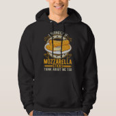 Mozzarella Sticks Cheese Sticks Hoodie (Vorderseite)