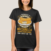 Mozzarella Sticks Cheese Sticks T-Shirt (Vorderseite)
