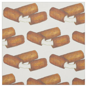 Mozzarella Sticks Fried Snack Food Käse Fabric Stoff