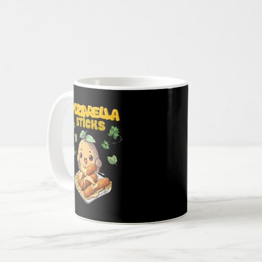 MOZZARELLA STICKS KAFFEETASSE (Vorderseite Links)