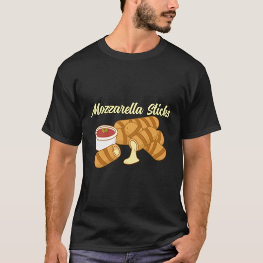 Mozzarella Sticks T-Shirt (Vorderseite)