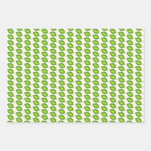 Mozzarella Tomato Basil Italienische Lebensmittelz Geschenkpapier Set (Vorderseite 3)