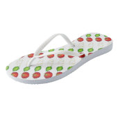 Mozzarella Tomato Basilika Italienische Küche Koch Badesandalen (Schrägansicht)