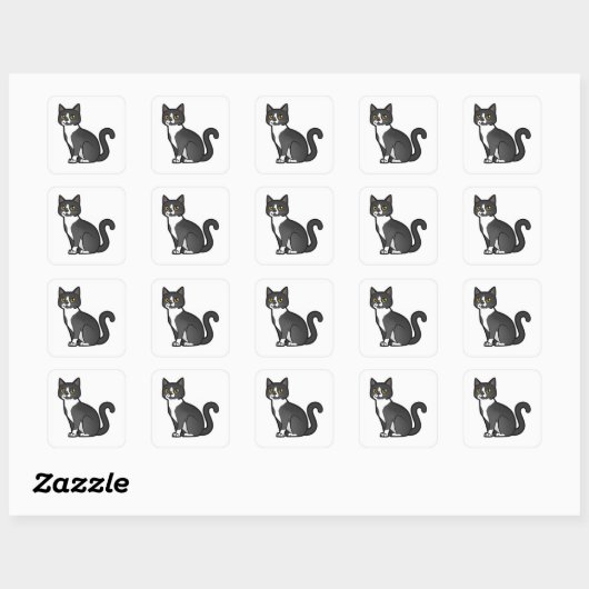 Mozzie Cat Sticker (Blatt)
