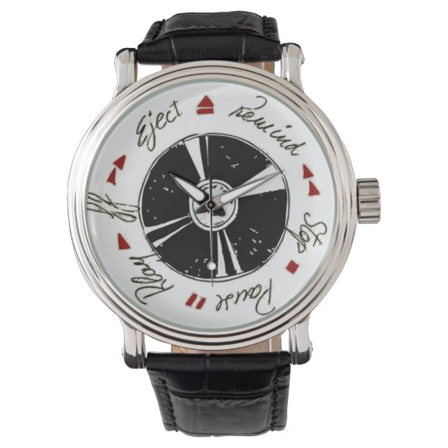 mp3-Player Armbanduhr (Vorderseite)