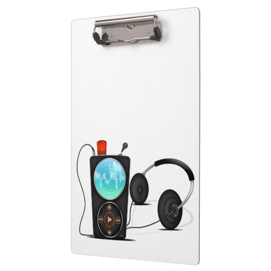 MP3 Player Klemmbrett (Links)