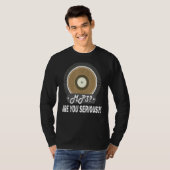 MP3 sind Sie ernsthaft Vinyl sammeln. T-Shirt (Vorne ganz)