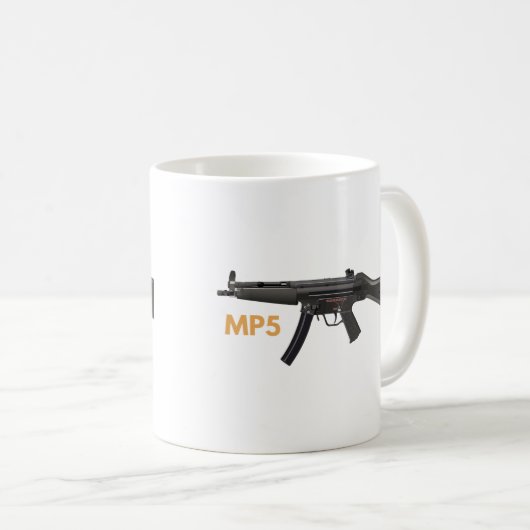 MP5 Submaschinenleuchte Kaffeetasse (VorderseiteRechts)