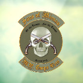 MP Corps Vets Fensterheber Fensteraufkleber (Blatt 3)