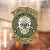 MP Corps Vets Fensterheber Fensteraufkleber (Blatt 2)