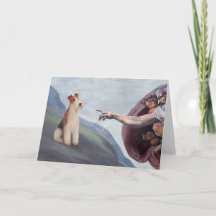 MP-God's Wire Fox Terrier (M) Karte