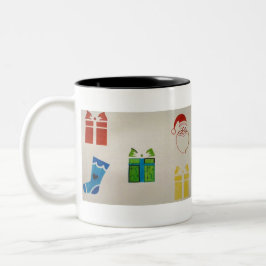 MP Weihnachtsunterschrift E Sammlung Ho Ho Zweifarbige Tasse