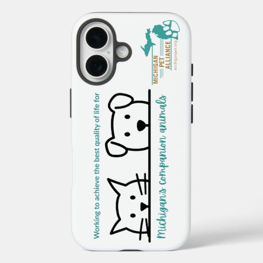 MPA-Begleittiere Telefonfälle Case-Mate iPhone Hülle (Rückseite)