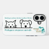 MPA-Begleittiere Telefonfälle Case-Mate iPhone Hülle (Rückseite (Horizontal))