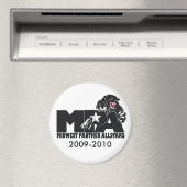 MPA-Logo Schwarz-Weiß Magnet (In Situ (Geschirrspüler))