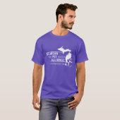 MPA Men's Basic Dunkel-farbene T - Shirt (Vorne ganz)