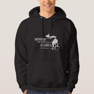 MPA Men's Black Hooded Sweatshirt