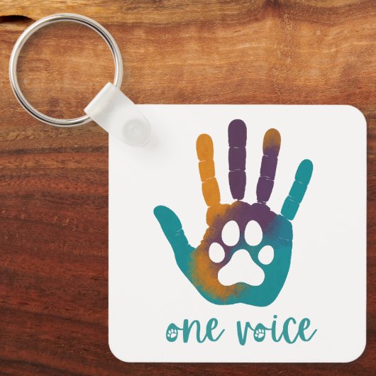 MPA One Voice Schlüsselanhänger (Vorderseite)