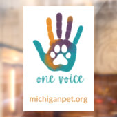 MPA One Voice Window Cloning Fensteraufkleber (Blatt 2)