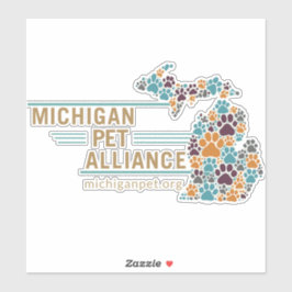 MPA Paw druckt kundenspezifische Vinyl Stickers Aufkleber