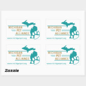 MPA-Rectangle-Aufkleber Rechteckiger Aufkleber (Blatt)