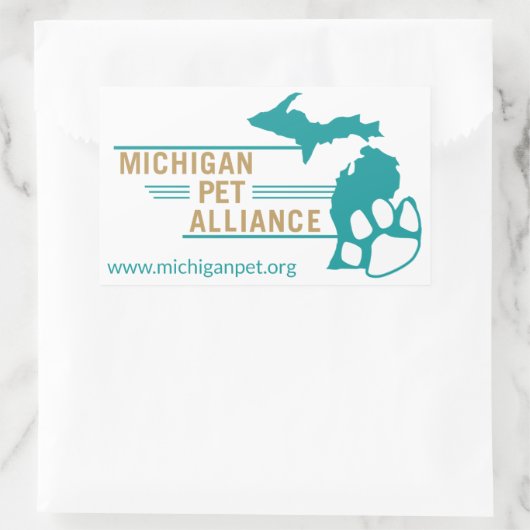 MPA-Rectangle-Aufkleber Rechteckiger Aufkleber (Tasche)