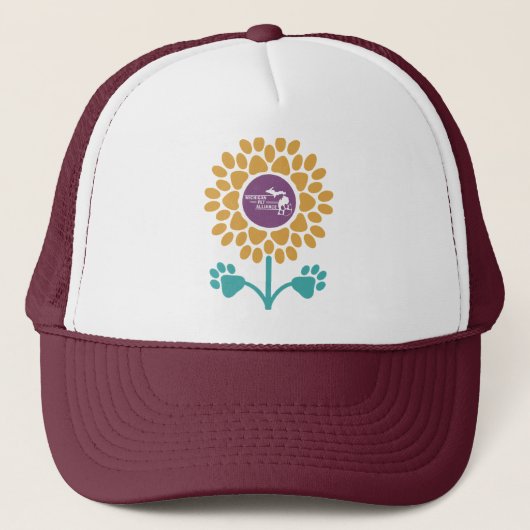 MPA Sonnenblume Ballcap Truckerkappe (Vorderseite)