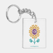 MPA Sonnenblumenpfeife druckt Schlüsselanhänger (Vorderseite links)