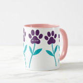 MPA Tulip Paw druckt Kaffeetassen (VorderseiteRechts)