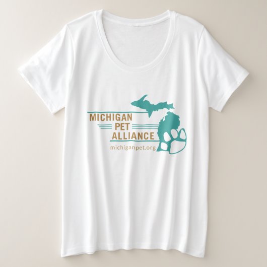MPA ]Women's Plus Size T - Shirt (Design vorne)