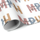 MPH Master of Public Health Abschluss Geschenkpapier (Rolleneckpunkt)
