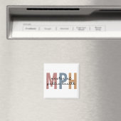 MPH Master of Public Health Abschluss Magnet (In Situ (Geschirrspüler))