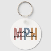 MPH Master of Public Health Abschluss Schlüsselanhänger (Rückseite)