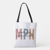 MPH Master of Public Health Abschluss Tasche (Rückseite)