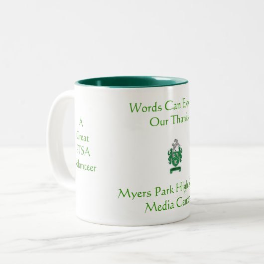 MPHS Medium-MittelTasse Zweifarbige Tasse (Vorderseite Links)