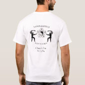 Mpls Pflaumen-Blüten-Uniform-T - Shirt (Rückseite)