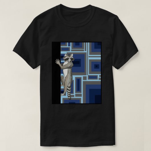 MPR Raccoon Classic T-Shirt (Design vorne)