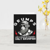 Mps Like A Regular Grandpa Only Mer Monkey (on Bac Karte (Gelbe Blume)