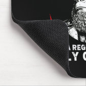 Mps Like A Regular Grandpa Only Mer Monkey (on Bac Mousepad (Ecke)