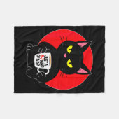 Mpy 6 7 Meme Cat Funny Gen Alpha Six Seven Cat Lov Fleecedecke (Vorderseite (Horizontal))