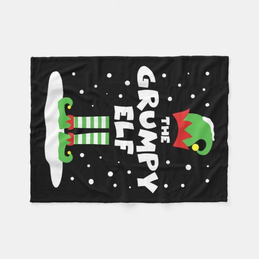 Mpy Elf Matching Group Familienurlaub Weihnachten  Fleecedecke (Vorderseite (Horizontal))