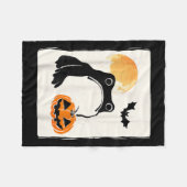 Mpy Frog Japanese Art Men Women Kids Funny Hallowe Fleecedecke (Vorderseite (Horizontal))