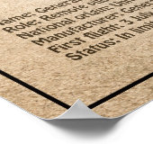 MQ-1 Predator UAV - Flugzeug-Blueprint SD Poster (Ecke)