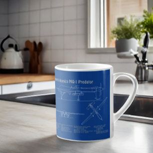 MQ-1 Predator UAV - Flugzeugkonzept AD Kaffeetasse