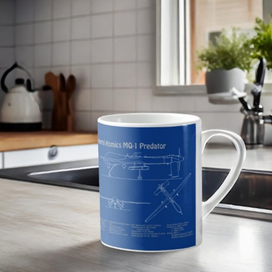 MQ-1 Predator UAV - Flugzeugkonzept AD Kaffeetasse