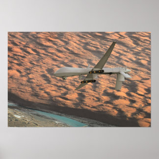 MQ-1 Raubtier-Drohne Poster